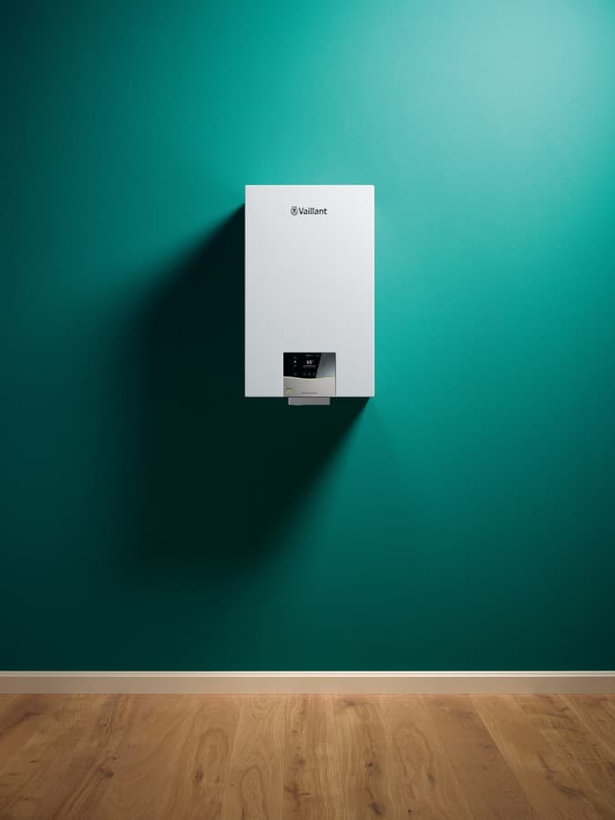 Modern boiler system from a leading manufacturer