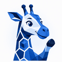 Flix the Splix giraffe, waving hello